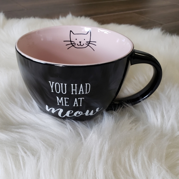 Home Other - B2G1 "You Had Me At Meow" Large Cat Coffee Mug